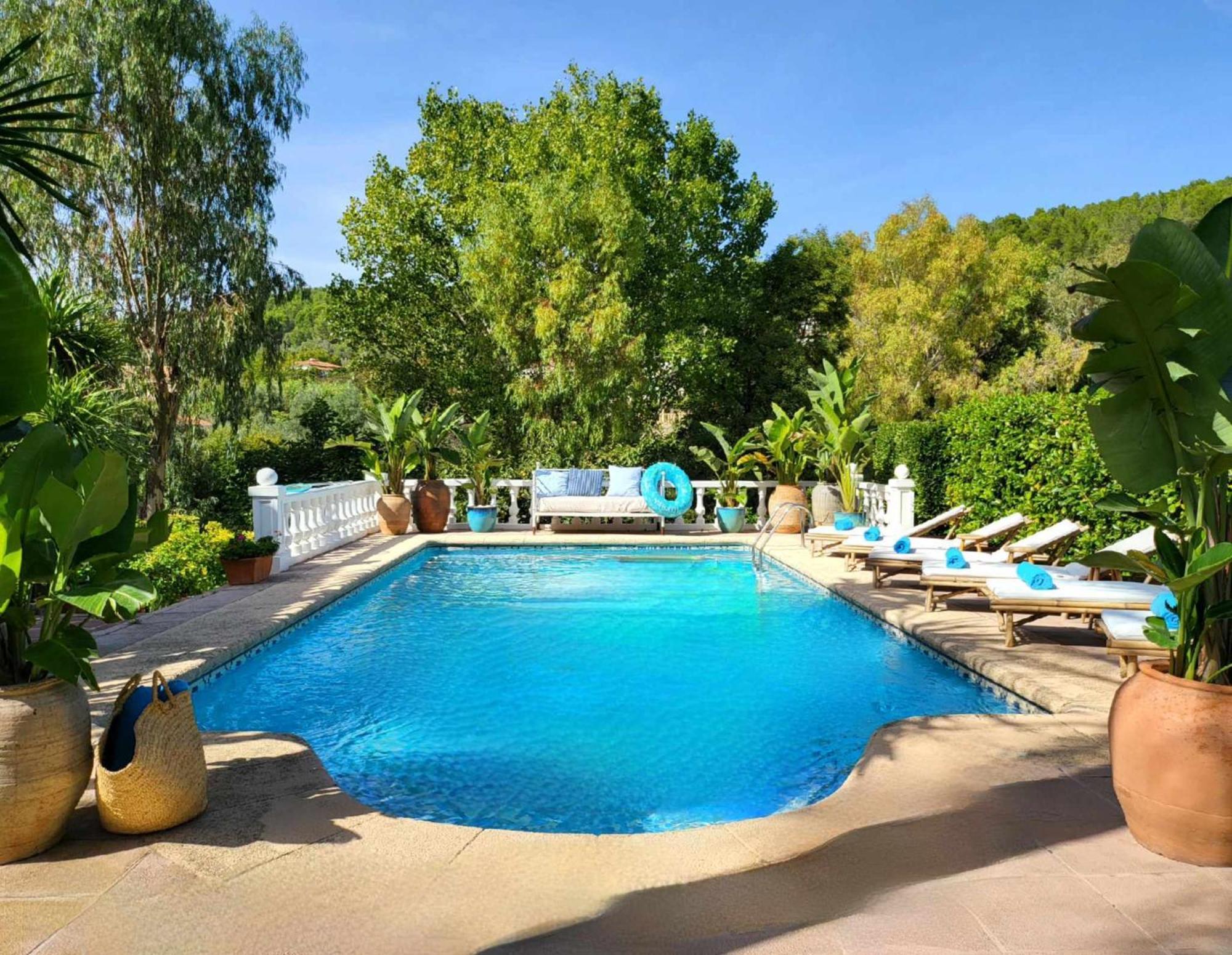 Villa Enri Villa Y Casita Con Piscina Y Jacuzzi 帕尔森特 外观 照片