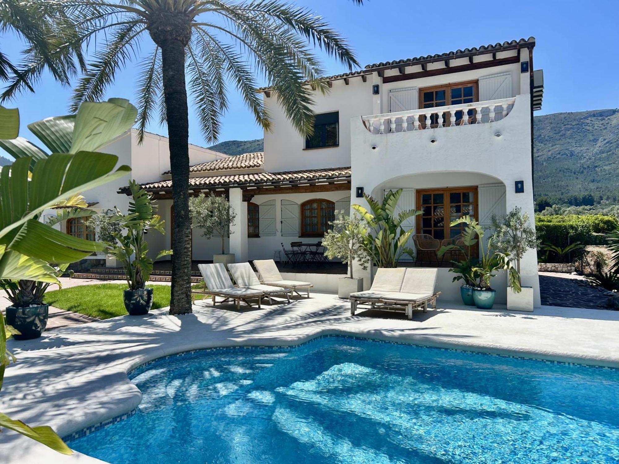 Villa Enri Villa Y Casita Con Piscina Y Jacuzzi 帕尔森特 外观 照片
